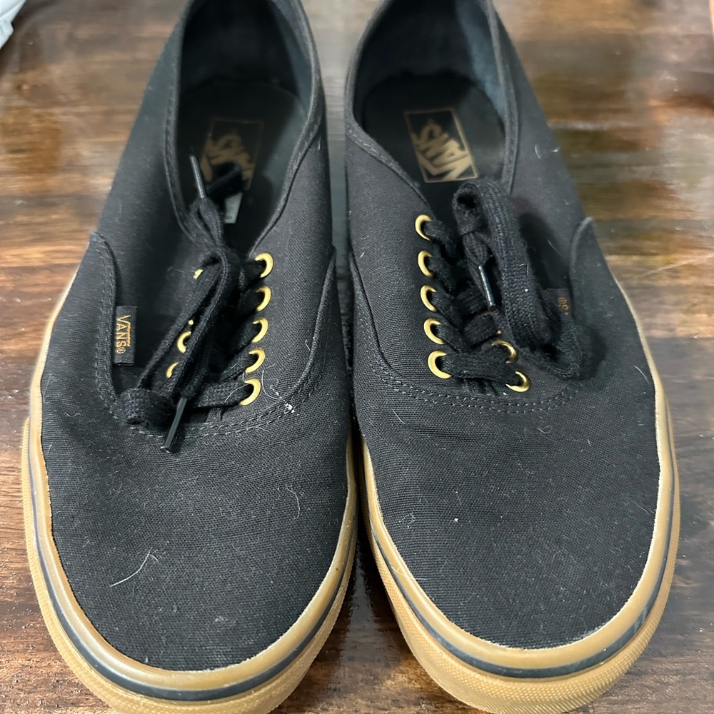 Size 10.5 - VANS Authentic Black Gum